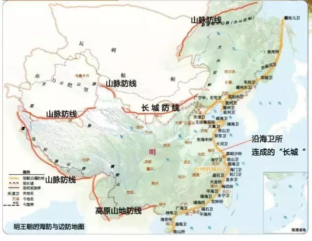 戚继光功劳！北京八达岭明长城的图纸，来自东南沿海的台州
